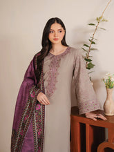 Jazmin - Winter 3PC Dhanak Embroidered Suit - kp3309